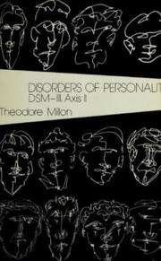 Cover of: Disorders of personality by Theodore Millon