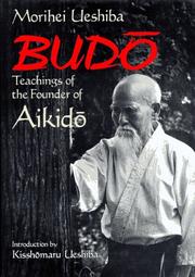 Cover of Budo by morihei ueshiba