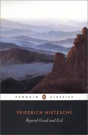 Cover of: Beyond good and evil by Friedrich Nietzsche