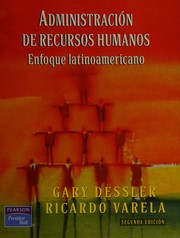 Cover of: Administración de recursos humanos by Gary Dessler