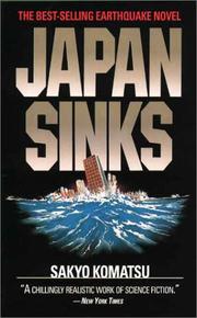 Cover of: Japan Sinks: A Novel