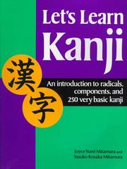 Let's learn kanji by Joyce Yumi Mitamura