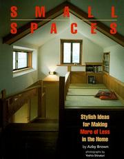 Cover of: Small Spaces by Azby Brown