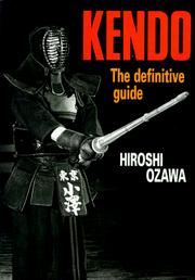 Cover of: Kendo by Hiroshi Ozawa