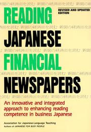 Cover of: Reading Japanese Financial Newspapers