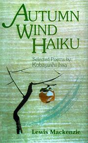 Cover of: Autumn Wind Haiku: Selected Poems by Kobayashi Issa