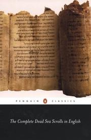 Cover of: The complete Dead Sea scrolls in English by [translated and edited with an introduction by] Geza Vermes.