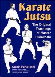 Cover of: Karate Jutsu: The Original Teachings of Gichin Funakoshi