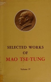 Cover of: Selected works of Mao Tse-Tung.