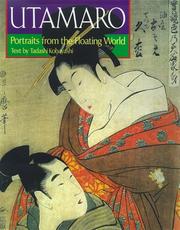 Cover of: Utamaro by Tadashi Kobayashi
