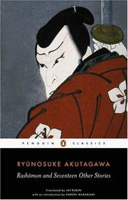 Cover of: Rashomon and Seventeen Other Stories (Penguin Classics) by Ryūnosuke Akutagawa