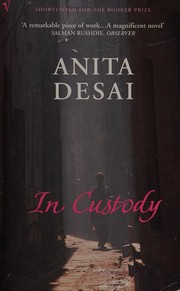 Cover of: In custody by Anita Desai