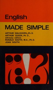 Cover of: English made simple by Arthur Waldhorn