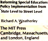 Reforming special education by Richard Weatherley