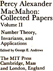 Number theory, invariants, and applications by Percy Alexander MacMahon
