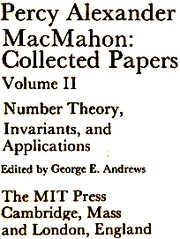 Cover of: Number theory, invariants, and applications by Percy Alexander MacMahon