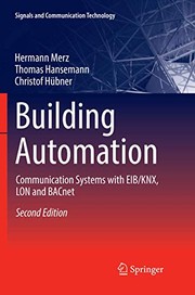 Cover of: Building Automation: Communication systems with EIB/KNX, LON and BACnet
