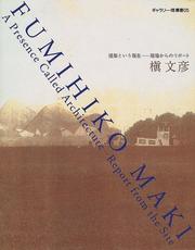 Cover of: A Presence Called Architecture