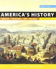 Cover of: America's History : Concise Edition, 9e, Volume 1 & LaunchPad for America's History and America's History: Concise Edition 9e