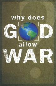 Cover of: Why Does God Allow War