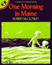 One Morning in Maine by Robert McCloskey