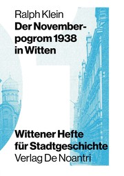 Cover of: Der Novemberpogrom 1938 in Witten by 