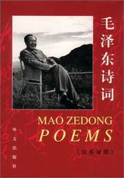 Cover of: Mao Zedong Poems by Mao Zedong