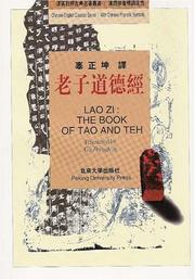 Cover of: Lao Zi: the Book of Tao and Teh