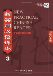 Cover of: New Practical Chinese Reader: Textbook Vol.3