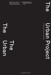 Cover of: The Urban Project: Architectural Intervention in Urban Areas
