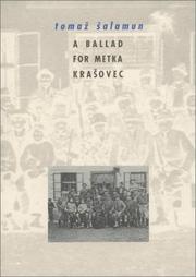 Cover of: A Ballad for Metka Krasovec