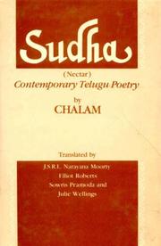 Cover of: Sudha (Nectar) Contemporary Telugu Poetry by చలం