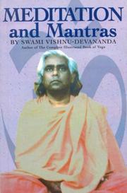 Cover of: Meditation and Mantras