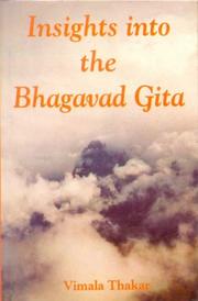Cover of: Insights into the Bhagavad Gita