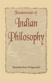 Cover of: Fundamentals of Indian Philosophy by R. Puligandla