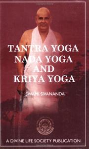 Cover of: Tantra Yoga Nada Yoga Kriya Yoga