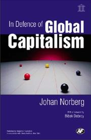 In Defence of Global Capitalism by Johan Norberg