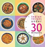 Cover of: Indian Recipies Under 30 Minutes