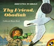 Cover of: Thy Friend, Obadiah (Picture Puffins) by Brinton Turkle