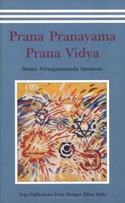 Cover of: Prana Pranayama Prana Vidya by Niranjanananda, Niranjanananda