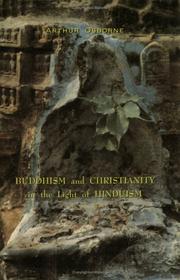 Cover of: Buddhism and Christianity in the light of Hinduism