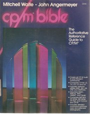 Cover of: CP/M bible by Mitchell Waite