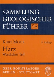 Harz by Kurt Mohr