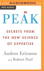Cover of: Peak by Anders Ericsson, Robert Pool, Sean Runnette