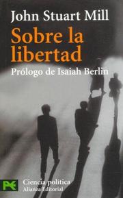 Cover of: Sobre la libertad by John Stuart Mill