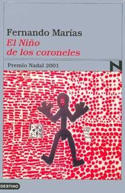 Cover of: El Nino de los Coroneles by Fernando Marias
