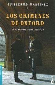 Cover of: Los Crimenes De Oxford/ Oxford's Crimes