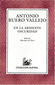 Cover of: En La Ardiente Oscuridad (Nueva Austral Series: No 124) by Antonio Buero Vallejo