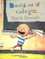 Cover of: David Va Al Colegio/David Goes to School
