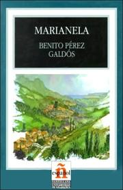 Cover of: Marianela (Leer en español nivel 3) by Benito Pérez Galdós, Esmeralda Varon